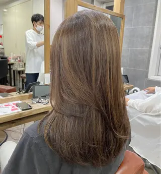 ミディアム 黒須 蓮太のヘアスタイル