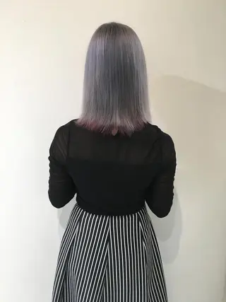 ショート ミディアム セミロング _WHITE高槻所属・_WHITE高槻店 yusukeのヘアスタイル