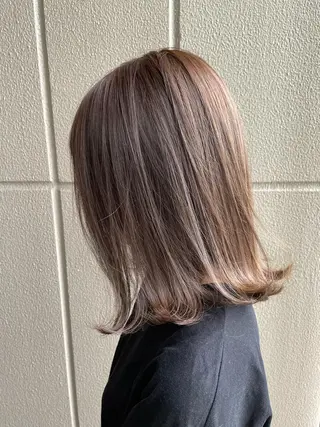 ミディアム 🐬脱白髪染めカラー 清水大世🐬のヘアスタイル