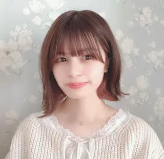 ミディアム カラー Arigate所属・YU TOのヘアスタイル