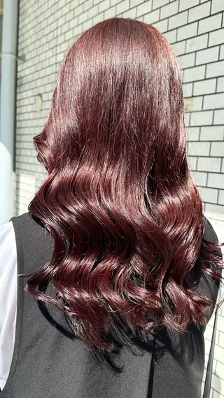 ロング カラー 飯塚 優希のヘアスタイル