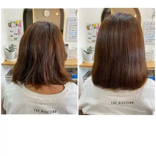 ミディアム ノムラ理美容室所属・野村 知美のヘアスタイル