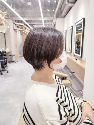 ショート 【似合わせ・レイヤー ・パーマ】海気のヘアスタイル