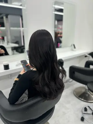 ロング カラー 🤍レイヤー/顔周り /hirari🤍のヘアスタイル