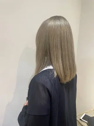 ミディアム カラー ブリーチ募集中/ りののヘアスタイル