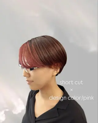 ショート INORI /フェイスレイヤーのヘアスタイル