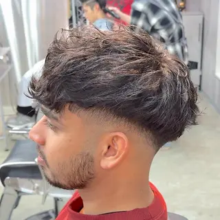 ショート パーマ ヘアアレンジ メンズ メンズ特化🔥再現性 重視パーマ相模大野のヘアスタイル