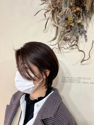ショート ロゼアトリエ所属・三浦 太生のヘアスタイル