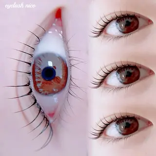 マツエク・マツパ eyelash nicoのマツエク・マツパデザイン