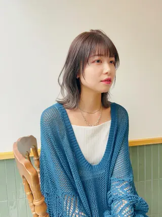 ミディアム カラー ヘアアレンジ 【代表】 たき〜のヘアスタイル