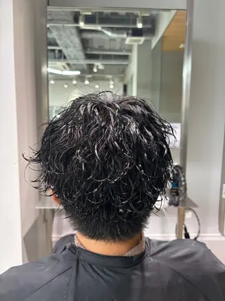 ショート パーマ ☀️fifth天神 英令🌙のヘアスタイル