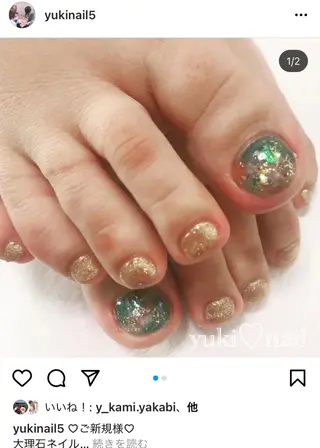 ネイル yuki♡nail 光が丘駅7分のネイルデザイン