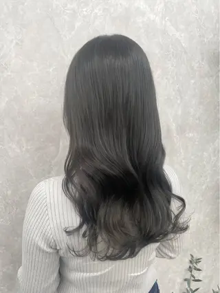 ロング カラー 心斎橋/ブリーチなし 髪質改善/レイヤーのヘアスタイル
