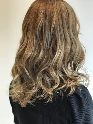 セミロング 河上 雅俊のヘアスタイル