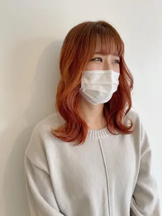 セミロング COMILE 🌼 SUZUKAのヘアスタイル