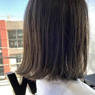 ミディアム カラー ヘアアレンジ tane.所属・【ダメージレス施術】 【透明感】北村 拓也のヘアスタイル