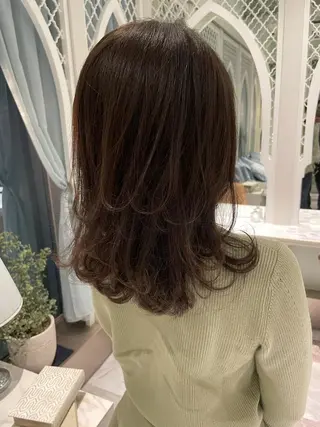 ミディアム カラー 美髪/カラー 美容院🌈渡辺隼也のヘアスタイル