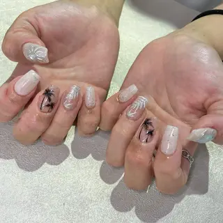 ネイル Amber21.所属・Nagahama Akariのネイルデザイン