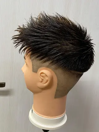 ショート メンズ 浅見 天翔のヘアスタイル