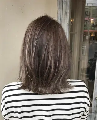 カラー 宮城千奈美🍒 カットモデル募集のヘアスタイル