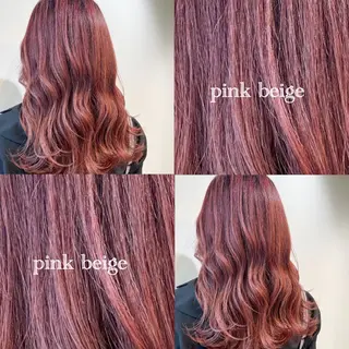 ロング カラー 南上 野々佳のヘアスタイル