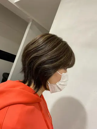 ショート カラー et Douce所属・艶髪／髪質改善／ カワモトヒロトのヘアスタイル