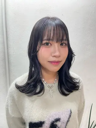 ロング カラー ヘアアレンジ メンズ 安部佑哉/ハイトーン /レイヤー/グランジのヘアスタイル