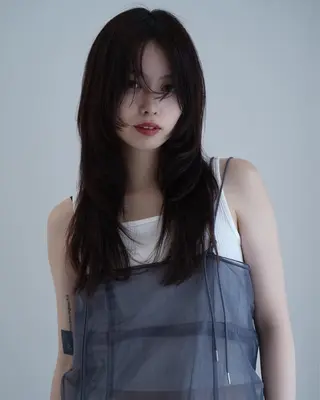 セミロング カラー ヘアアレンジ noya karinのヘアスタイル