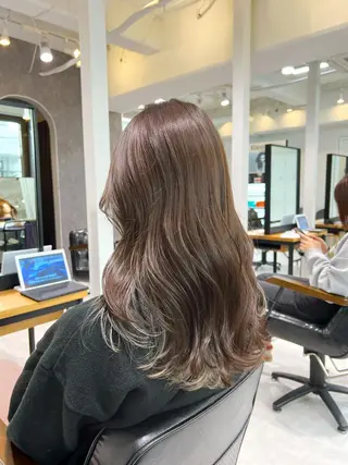 セミロング カラー Stir Maison 大宮所属・ryuma/ボブ /透明感カラーのヘアスタイル