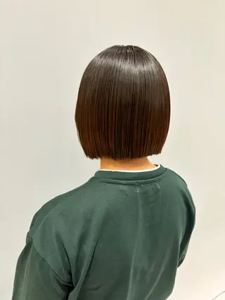 ミディアム カラー パーマ ヘアアレンジ 加藤 愛実のヘアスタイル
