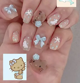 ネイル Ryunail所属・Ryu Nail NekoChanのネイルデザイン