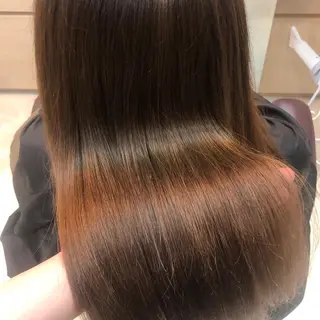 セミロング カラー シールエクステ/ 髪質改善💐yuuのヘアスタイル