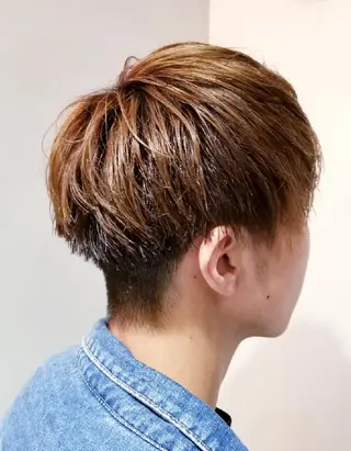 メンズ La fith hair 池袋店所属・🔴赤み消し/ 艶カラー落合　優🔴のヘアスタイル