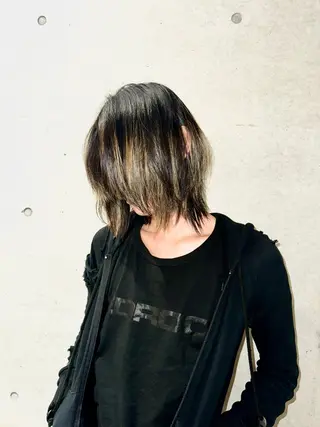 カラー メンズ デザインカラー⭐︎★ 🐆hyo🐆のヘアスタイル