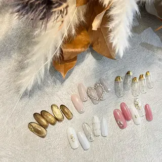 ミディアム ネイル REVIA_nail maiのネイルデザイン