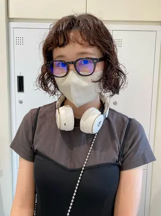 パーマ ボブパーマ/アレンジ Onのヘアスタイル