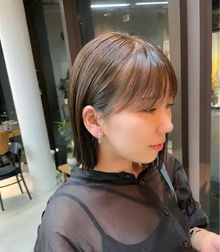 ショート mee.表参道所属・ボブ/ショート /パーマ/shinのヘアスタイル