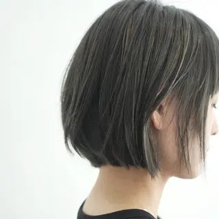 ミディアム カラー 中島 剛のヘアスタイル