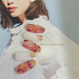 ネイル arm in arm ︎✿Yamamotoのマツエク・マツパデザイン