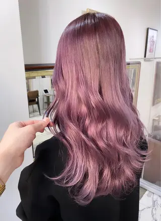 ロング カラー 👑圧倒的カラー👑 佐々木祐希のヘアスタイル