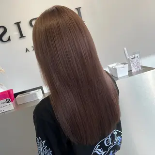 カラー MOMOKA /　Lapis大名店のヘアスタイル