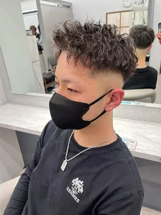 パーマ メンズ 🍐シャドウパーマ メンズ特化/守岡🍐のヘアスタイル