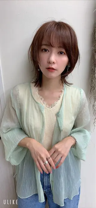 ショート カラー 新宿/髪質改善 /透け感/Sotaのヘアスタイル