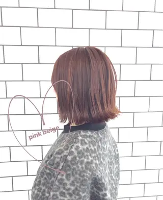 ショート カラー お洒落パーマ/ 艶カラー/michiのヘアスタイル