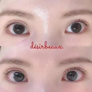 マツエク・マツパ desir beaux所属・宮崎 詩織のマツエク・マツパデザイン