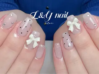 ネイル L&Y Nail🎀 思雪のネイルデザイン