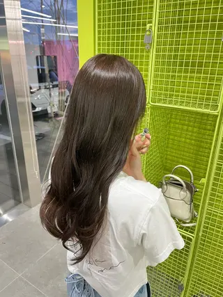 ロング カラー 【earth】 伊桜莉のヘアスタイル