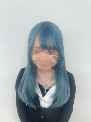 ロング カラー ヘアアレンジ 古沢 みづきのヘアスタイル