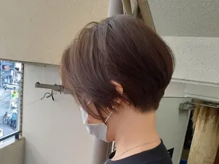 ショート カラー 🔳髪質改善🔳 岡本陽のヘアスタイル