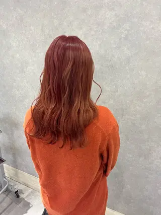 ロング カラー 長谷川 湧のヘアスタイル
